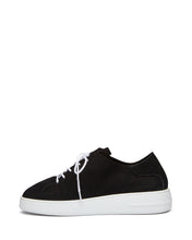 Load image into Gallery viewer, Just Because Shoes Angie Black | Leather Sneaker | Lace Up | Platform
