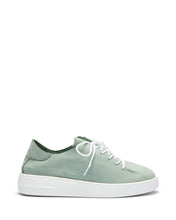 Load image into Gallery viewer, Just Because Shoes Angie Mint | Leather Sneaker | Lace Up | Platform

