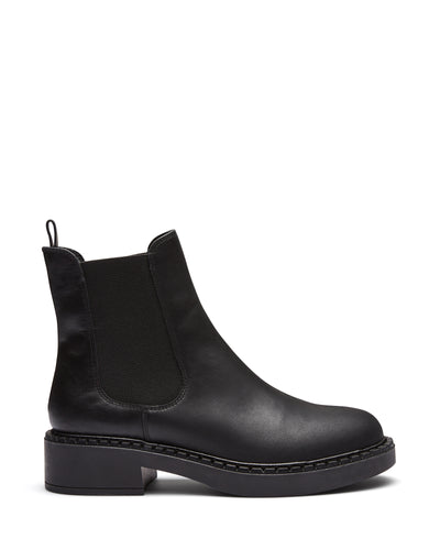 Just Because Shoes Arbury Black | Women's Leather Boot | Chelsea | Ankle