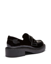 Load image into Gallery viewer, Just Because Shoes Axel Black Patent | Women&#39;s Leather Loafers | Flats | Slip On

