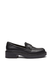 Load image into Gallery viewer, Just Because Shoes Axel Black | Women&#39;s Leather Loafers | Flats | Slip On
