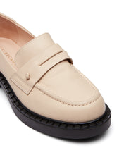Load image into Gallery viewer, Just Because Shoes Axel Bone | Women&#39;s Leather Loafers | Flats | Slip On
