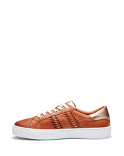 Load image into Gallery viewer, Just Because Shoes Bambi Tan | Leather Sneaker | Lace Up | Low Top
