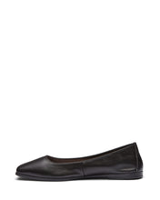 Load image into Gallery viewer, Just Because Shoes Beck Black | Leather Flats | Ballet | Slip On | Square
