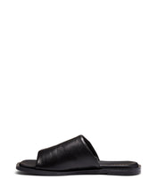 Load image into Gallery viewer, Just Because Shoes Dino Black | Leather Sandals | Slides | Flats 
