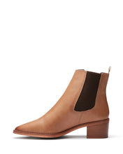 Load image into Gallery viewer, Just Because Shoes Dustin Camel | Leather Boot | Pull On | Gusset
