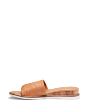 Load image into Gallery viewer, Just Because Shoes Flora Honey | Leather Sandals | Slides | Wedges
