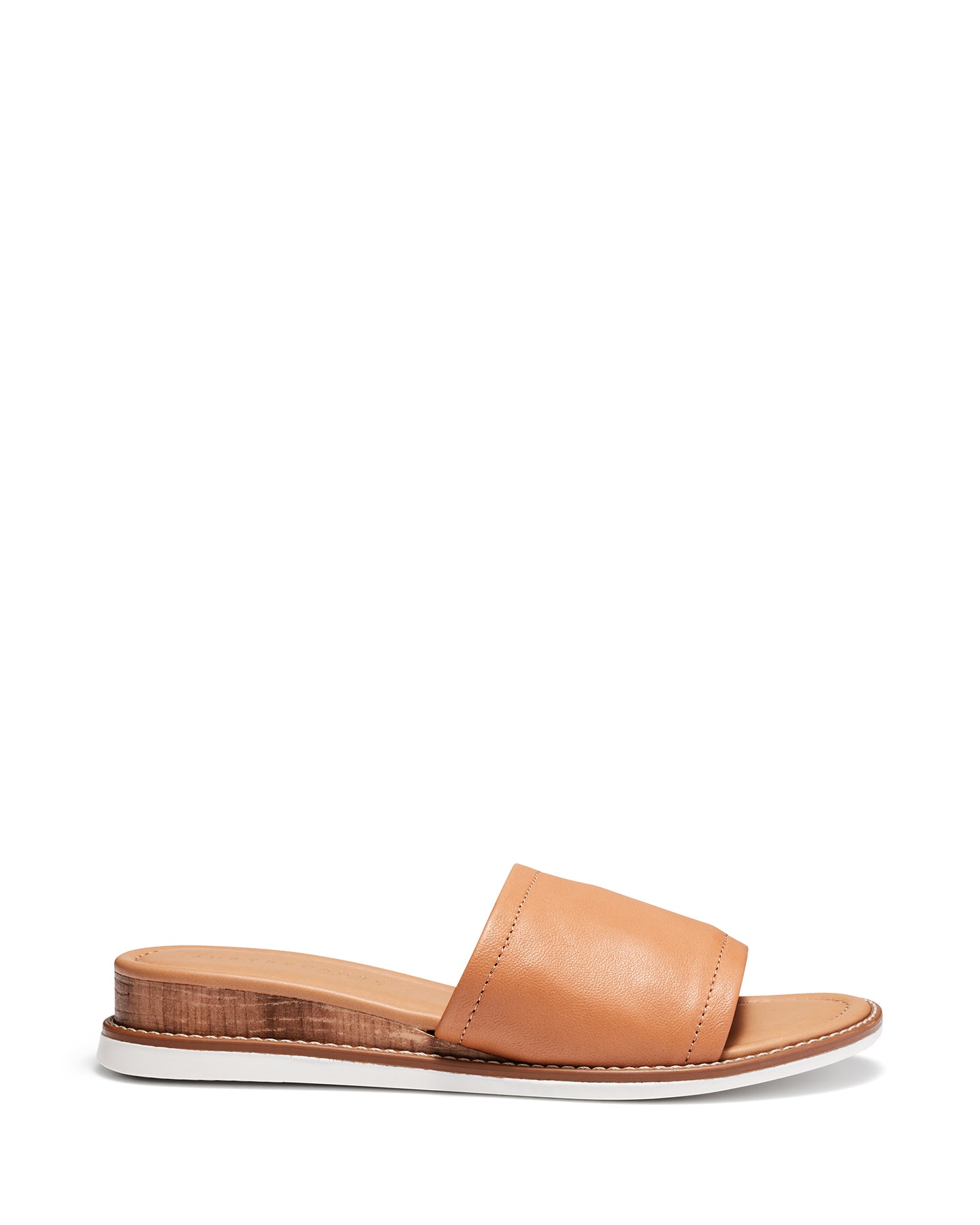 Just Because Shoes Flora Honey | Leather Sandals | Slides | Wedges