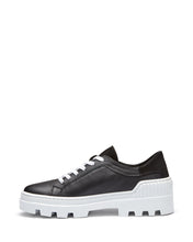 Load image into Gallery viewer, Just Because Shoes Patch Black | Leather Sneaker | Lace Up | Platform
