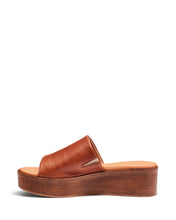 Load image into Gallery viewer, Just Because Shoes Rosa Brandy | Leather Flatform | Slides | Sandals
